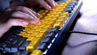 ASMR 10 Lubed Keyboards with Fast Typing for Studying Works RelaxingCustom Keyboards 4K