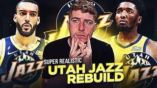 SUPER REALISTIC UTAH JAZZ REBUILD  NBA 2K22