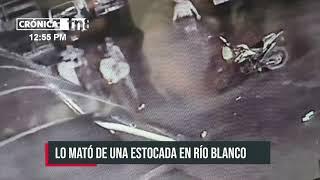 Lo mató de una estocada en Río Blanco