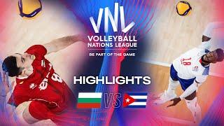  BUL vs.  CUB - Highlights  Week 3  Mens VNL 2024