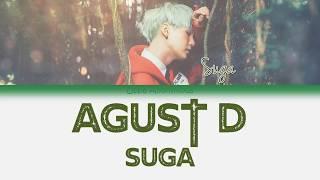 Agust D SUGA - Agust D HanRomEng Color Coded Lyrics한국어 가사