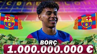 1 MİLYAR EURO BORÇ VE İSPANYA EN ALT LİGİNDEN BARCELONA REBUILD  FC 24 KARİYER MODU