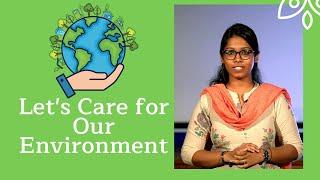 Lets Care for Our Environment-Speech by Reshma Racheal VargheseRajagiri College of Social Sciences