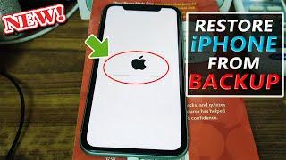 How to Restore iPhone from Backup 2023