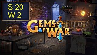 ️ Gems of War Campaign 20 Week 2 Day 5  Testing New Computer and Vault Weekend ️