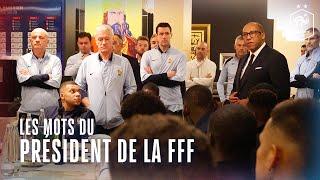 Le discours du Président Philippe Diallo