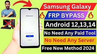 Free New Method 2024 Samsung All Model FRP Bypass Android 1314  Gmail Lock Remove Samsung Phone