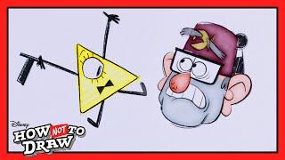 Gravity Falls Grunkle Stan Cartoon Comes To Life How NOT To Draw Disneychannel