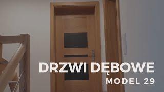 Drzwi dębowe model 29 katalog  drzwikubicki.pl