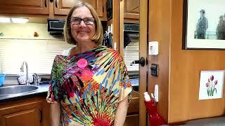 RV Tour of a Solo Woman Living Cheap in a Tiny Class C RV