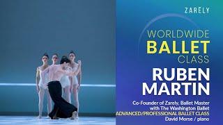 Worldwide Ballet Class • Ruben Martin and David Morse on the piano