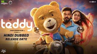 Teddy Hindi Dubbed Movie Premiere Date  Arya Sayyeshaa Saigal Sathish  Goldmines New South Movie