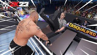 20 Fun Ways To Get DISQUALIFIED - WWE 2K23