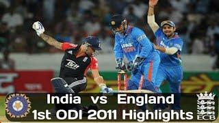 India vs England highlights 2011 odi match  Ms dhoni  Highlights