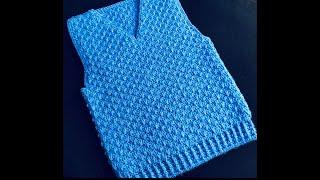 Crochet vest for toddler boys Crochet Sweater vest Crochet for Baby