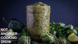 how to make  SALSA VERDE  ROASTED TOMATILLO SALSA