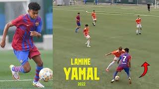 Why LAMINE YAMAL Is La Masias Best Talent  Skills & Goals 2022