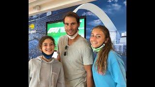 Roger Federer keeps his promise Vittoria and Carola arrive at Rafael Nadal Academy