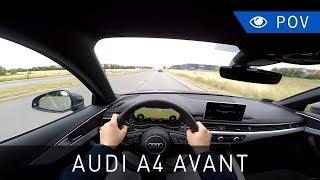 Audi A4 Avant Sport 2.0 TDI 150 KM S tronic 2018 - POV Drive  Project Automotive