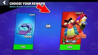 I GOT UPDATE NEW BRAWLER LEGENDARY FREE REWARDS BRAWL STARS  UPDATE GIFTS