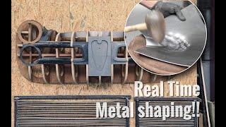 Metal shaping real time speed