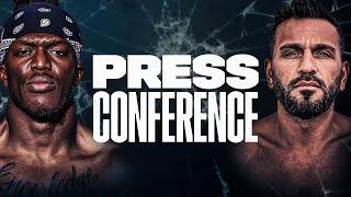 KSI VS. JOE FOURNIER PRESS CONFERENCE LIVESTREAM  MISFITS x DAZN X 007