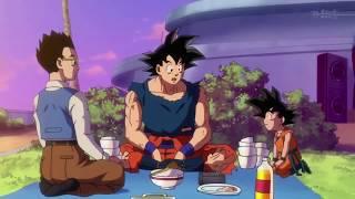 Goku Gohan & Goten moment DBS