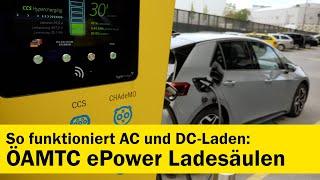 ÖAMTC ePower So funktioniert AC- und DC-Laden  ÖAMTC