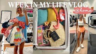 WEEK IN MY LIFE  summer planslife update gym routine packing for BVI