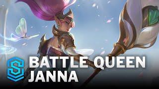 Battle Queen Janna Skin Spotlight - League of Legends