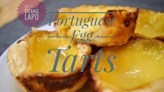 Portuguese Egg Tarts using puff pastry  Tat Telur Portugis dengan puff pastry