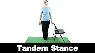 Tandem Stance - Ask Doctor Jo