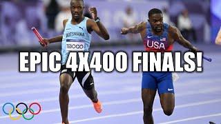 NO FREAKING WAY...  Letsile Tebogo & Rai Benjamin Throw Down Historic Splits In Epic 4x400 Relay