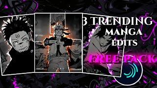 Trending manga edit pack  Alight motion xml qrpack cc