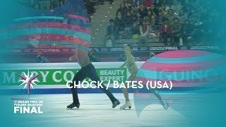 Chock  Bates USA  Ice Dance  Free Dance  ISU GP Finals 2019  Turin  #GPFigure