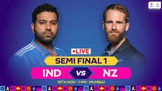 India vs New Zealand  Hindi Ball-by-Ball Commentary 1st Semifinal  WorldCup 2023 #INDvsNZ