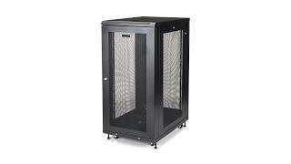 24U Server Rack Cabinet - 30 in. Deep Enclosure - RK2433BKM  StarTech.com