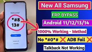 Finally New MethodAll Samsung FRP BypassUnlock 2024 All Android 1213  Google Account Remove 