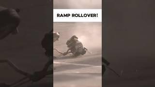 Losing engine during Ramp Rollover #rollover #flyingcar #stunt  #carstunts #best #viral #shorts