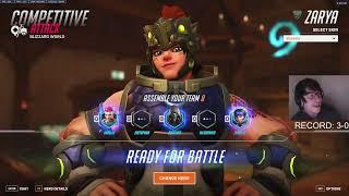 23K DMG TOP 500 ZARYA MAIN HARBLEU ZARYA OVERWATCH 2 SEASON 12