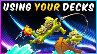 USING YOUR BEST CLASH ROYALE DECKS