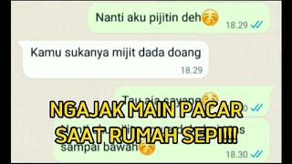 CHAT WA MINTA JATAH PACAR SAAT RUMAH LAGI SEPI  Chat Romantis