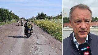 Motorräder-Angriffe laufen nach bestimmtem Schema ab - Munz zu Russlands Kriegs-Taktik  ntv