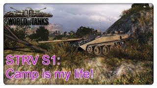 STRV S1 Camp is my life World of Tanks - Gameplay - Deutsch