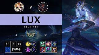 Lux Mid vs Lucian - EUW Challenger Patch 14.14