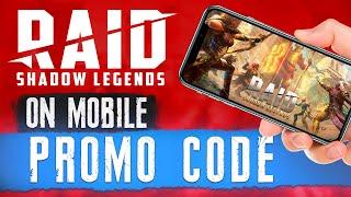 How to use Raid Shadow Legends Promo Code on Mobile