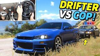 Drift Cars vs COPS - Forza Horizon 5