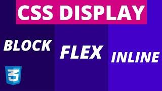 CSS Display FLEX vs Block Inline & Inline-Block Explained