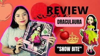 Review Draculaura snow bite ‍️ Monster High 