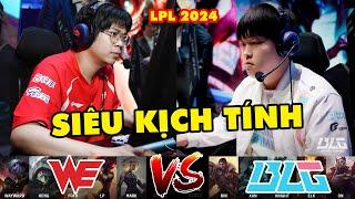 LPL 2024 Highlight BLG vs WE Full Siêu kịch tính  Bilibili Gaming vs Team WE  Mùa Hè